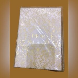 Dior vip Premium Gold and White Notebook